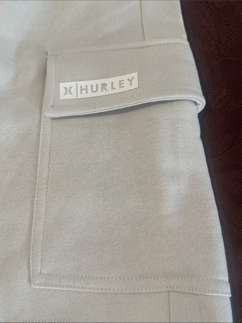 Hurley Fleece Cargo Shorts. Men’s Large